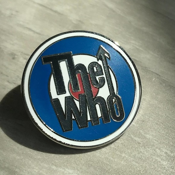 Rock Band Collectible Enamel Pin Set THE WHO and THE STONES - NEW! 807 - Picture 5 of 12